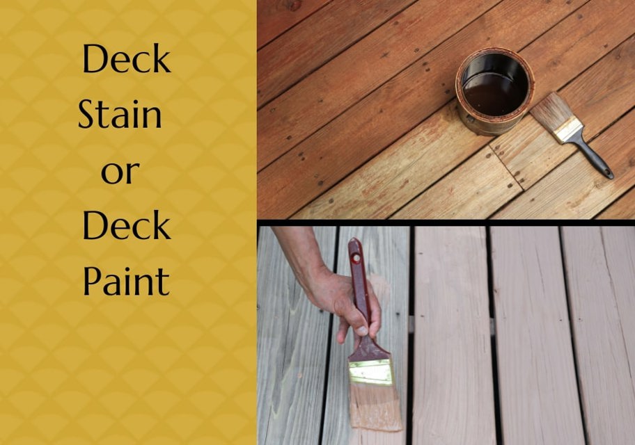 Deck Painting or Deck Staining: Everything You Need To Know